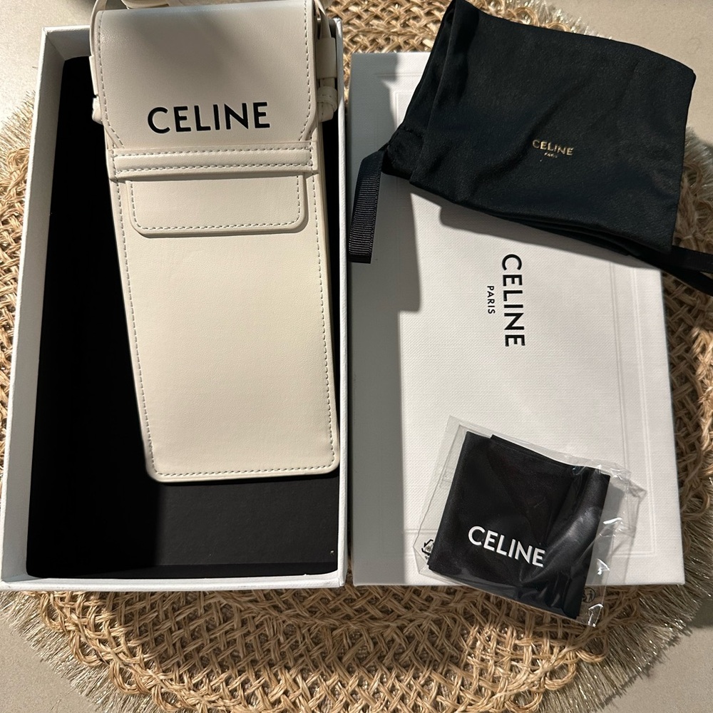 New Celine over the shoulder glasses, phone case 100% authentic !